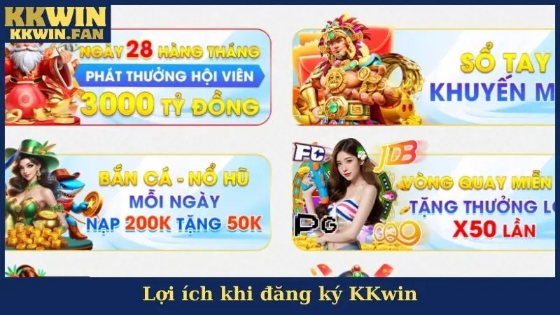 Đăng ký KKwin - Thủ Tục Mở Tài Khoản Cho Người Tham Gia