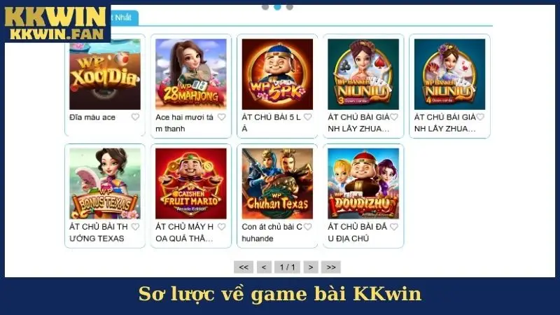 Game Bài KKwin - Sân Chơi Độc Đáo Dành Cho Bet Thủ