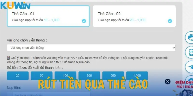 Rút Tiền KKWIN - Điều Kiện, Hướng Dẫn Và Lưu Ý Quan Trọng