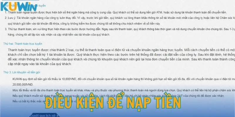 Hướng Dẫn Chi Tiết Cách Nạp Tiền Vào KKWIN Cho Tân Thủ