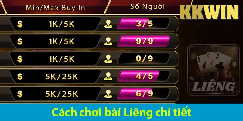 Bài liêng: Cách chơi, tính điểm và mẹo chơi hiệu quả 2026